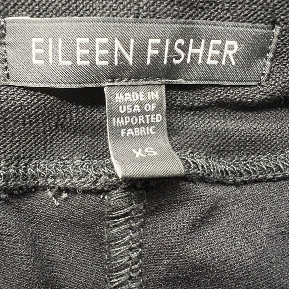 Eileen Fisher Pants Women XS Black Stretch Crepe Slim Ankle Capsule Wardrobe - Picture 5 of 11